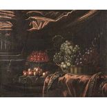 Continental School ( 17th/18th Century-) STILL LIFE WITH FRUIT oil on canvas 52 by 62cm
