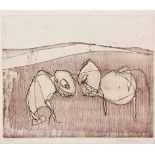Fred Schimmel (South African 1928-2009) ANGRY ANTS etching, signed, dated 74 and inscribed 'PROOF'