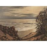 Errol Stephen Boyley (South African 1918-2007) OCEAN VIEW signed and dated 1940 oil on board 28,5 by