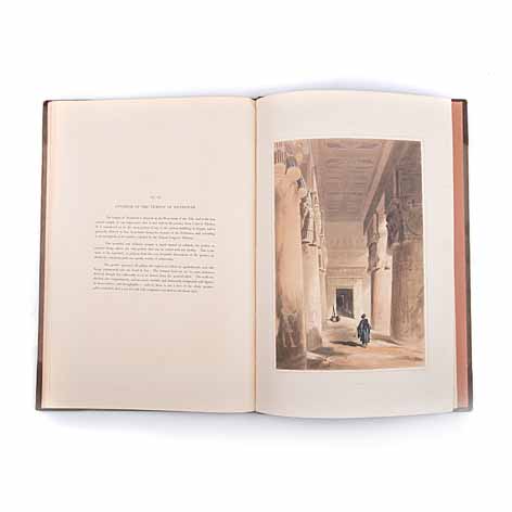 Pilleau, H. SKETCHES IN EGYPT London: Dickinson & Son Publishers, 1845 First edition. 12 hand-