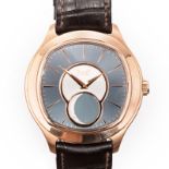 A GENTLEMAN'S 18CT ROSE GOLD WRISTWATCH, PIAGET EMPERADOR reference number. G0A34022, automatic, the