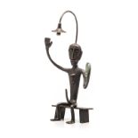 Norman Clive Catherine (South African 1949-) BRIGHT IDEAS signed and numbered 6/12 bronze height: