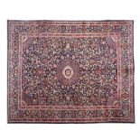 A MESHED CARPET, EAST PERSIA, MODERN condition: fair 387 by 298cm