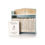 Potter, B. COMPLETE BEATRIX POTTER COLLECTION IN PETER RABBIT BOOKSHELF, 23 VOLS F. Warne & Co.