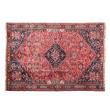 A QASHQAI CARPET, WEST PERSIA, MODERN condition: fair 308 by 213cm