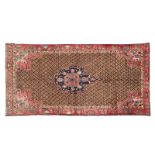 A HAMADAN CARPET, PERSIA, MODERN condition: fair 290 by 140cm