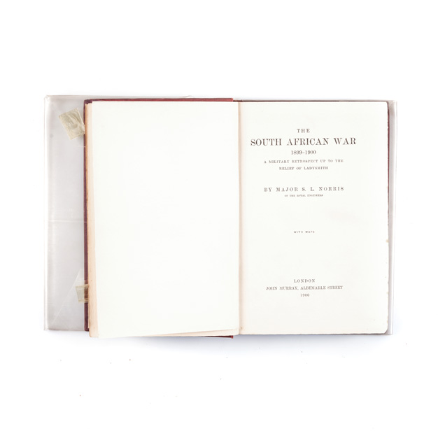 Norris, S. L. Major, Royal Engineers THE SOUTH AFRICAN WAR 1899 - 1900: A MILITARY RETROSPECT UP