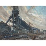 Sydney Carter (South African 1874-1945) MINE SHAFT