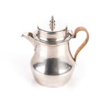 A GEORGE V SILVER HOT WATER JUG, LONDON, 1923, CHARLES & RICHARD COMYNS