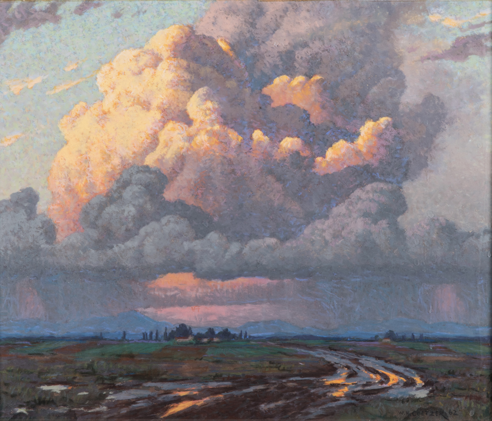 Willem Hermanus Coetzer (South African 1900-1983) GATHERING CLOUDS