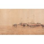John Carlaw, R. S. W. (Scottish 1850-1934) SHIPS