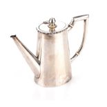 AN AUSTRO-HUNGARIAN SILVER COFFEE POT, CIRCA 1900, .800 STD