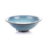 A CHINESE YUNYAO PURPLE-SPLASHED BOWL, LIKELY YUAN DYNASTY, 1279 - 1368