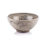 A CHINESE COBALT-UNDERGLAZE CELADON BOWL, YUAN DYNASTY, 1279 - 1368