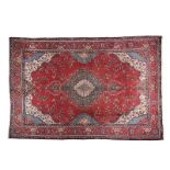 A TABRIZ CARPET, NORTH WEST PERSIA, MODERN condition: fair 473 by 303cm