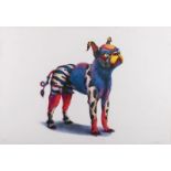 Norman Clive Catherine (South African 1949-) LUMINOUS FOOK TERRIER photolithograph, signed and