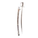 Collectable COLLECTABLE/ANTIQUE - AUSTRIAN CAVALRY SWORD, CIRCA 1910 Stirrup hilt guard, discoloured