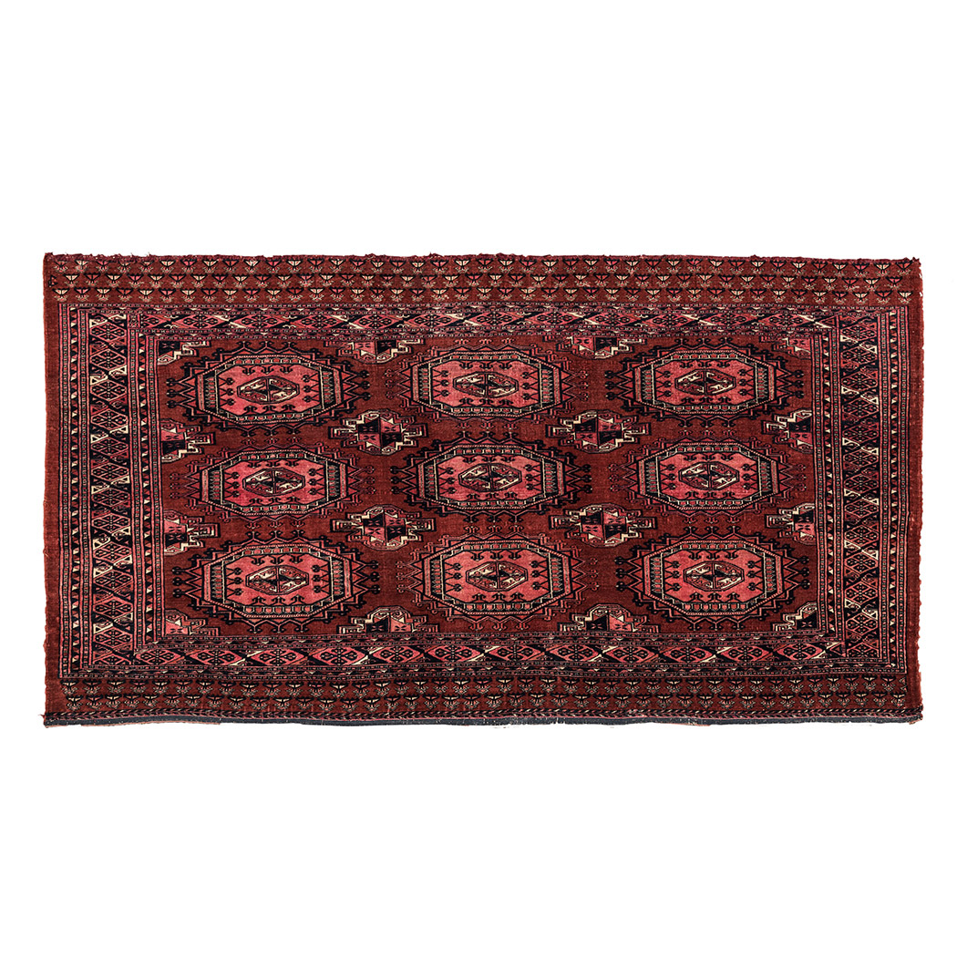 A SALOR BOKHARA RUG, TURKAMAN, CIRCA 1900 condition: good 170 by 94cm