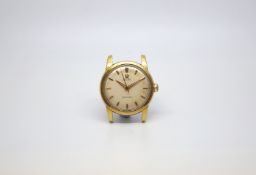 Vintage Omega Seamaster Automatic, circular cream dial with baton hour markers, omega crown, 33mm