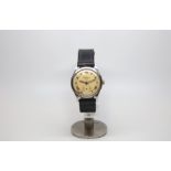 Gentlemen's watch JW Benson Tropic Aqua tight case, circa 1940s, Roman dial signed JW Benson tropic,