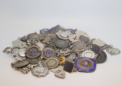 A selection of Silver stone set and plain/patterned designed ring, marked and tested silver, gross