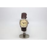 Gentlemen's Rolex Oyster Date Precision, cream dial with baton hour markers, stainless steel case,