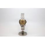 Gentlemen's military oversized stainless steel Longines military style watch, circa 1940s, cream
