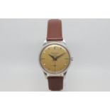 Vintage Jaeger-LeCoultre automatic, Pidduck signed dial, circular dial with dagger hour markers,