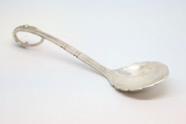 Georg Jensen silver spoon, design number 41, together with a Tiffany & Co silver spoon,