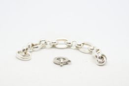 Thomas Sabo silver bracelet, a/f end link loose/ missing
