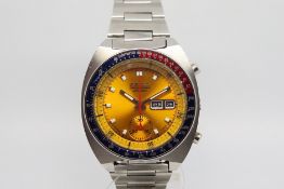 Gents Seiko Pogue Vintage Chronograph Wristwatch, Seiko Pogue Chronograph vintage wristwatch,