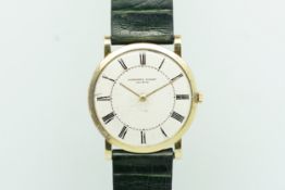 Gentlemen's Audemars Piguet Vintage Wristwatch, circular white dial with roman numerals and inner