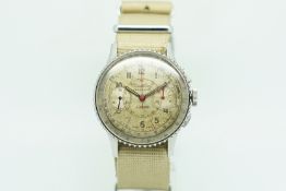 Rare Gentlemen's Breitling 'Chronomat' Ref. 769 Aviators Vintage Chronograph Wristwatch, circular