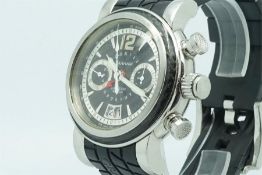 Gentleman's Graham Silverstone Limited Edition Chronograph Date Wristwatch, circular multi tone dial