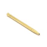 Hermes - Vintage Hermes gold pencil, 8.5cm long, signed DÃ©pouse , Hermes , French marks, 6g gross