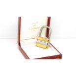 Cartier - Must de Cartier padlock key ring, boxed