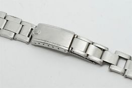Gentlemen's Rolex Rivet Oyster Expandable Bracelet Stainless Steel, for repair, 16cm length x 18mm.