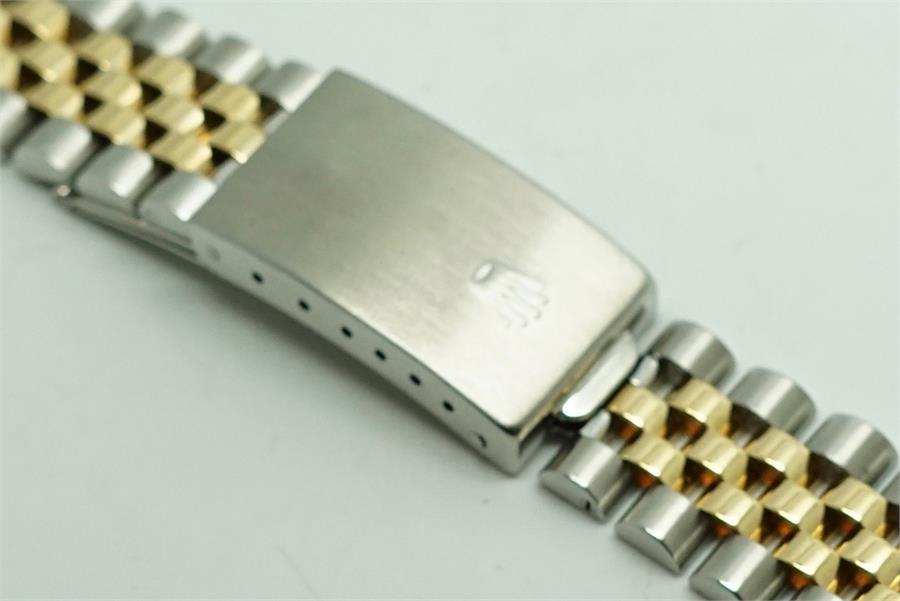 Gentlemen's Rolex Bi Metal Jubilee Bracelet, 13.5cm length x 20mm. - Image 4 of 4