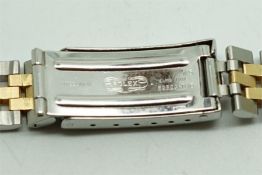 Gentlemen's Rolex Bi Metal Jubilee Bracelet, 14.4cm length x 16mm.