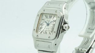 Ladie' Cartier Santos Wristwatch