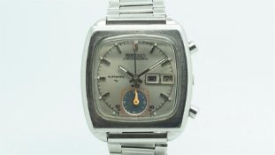 Gentlemen's Seiko Monaco Chronograph Wristwatch