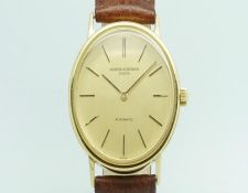 Gentlemen's Vacheron & Constantin 18ct Wristwatch, circular champagne dial with two tone baton hour