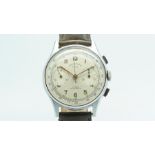 Gentlemen's Chronograph Suisse Vintage Wristwatch