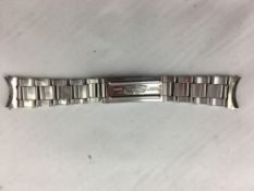 A vintage Rolex bracelet, rivetted links, reference 7206/58 circa 1969