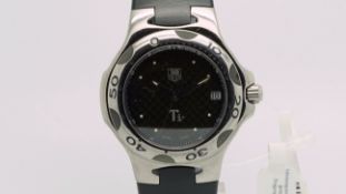 Gentlemen's Tag Heuer Ti5, two tone dial, luminous hour markers, rotating outer bezel, stainless
