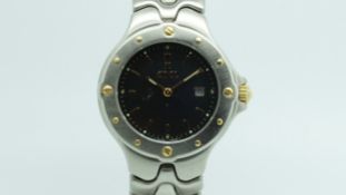 Gents Tag Heuer Cal. S, circular dial, lewis hamilton ltd edition, stainless steel case and