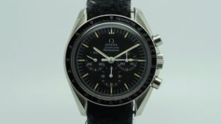 Rare Gentlemen's Omega Speedmaster Professional Moonwatch Ref. 145.022-71 Chronograph Wristwatch