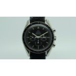 Rare Gentlemen's Omega Speedmaster Professional Moonwatch Ref. 145.022-71 Chronograph Wristwatch