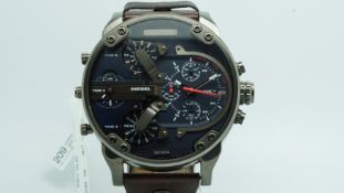 Diesel Oversize Chronograph World Timer, 4 time zones and chronograph