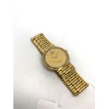 Raymond Weil, gold plated wrist watch, reference 122